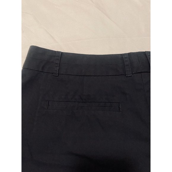 J.Crew- Black Chino Shorts Size 6 - Picture 6 of 9